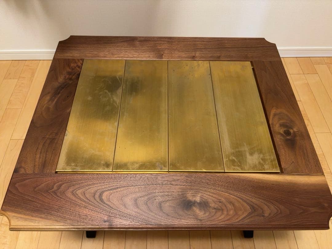 オールドマウンテン NORAs フレーム ウォールナット 真鍮パネル4枚セット