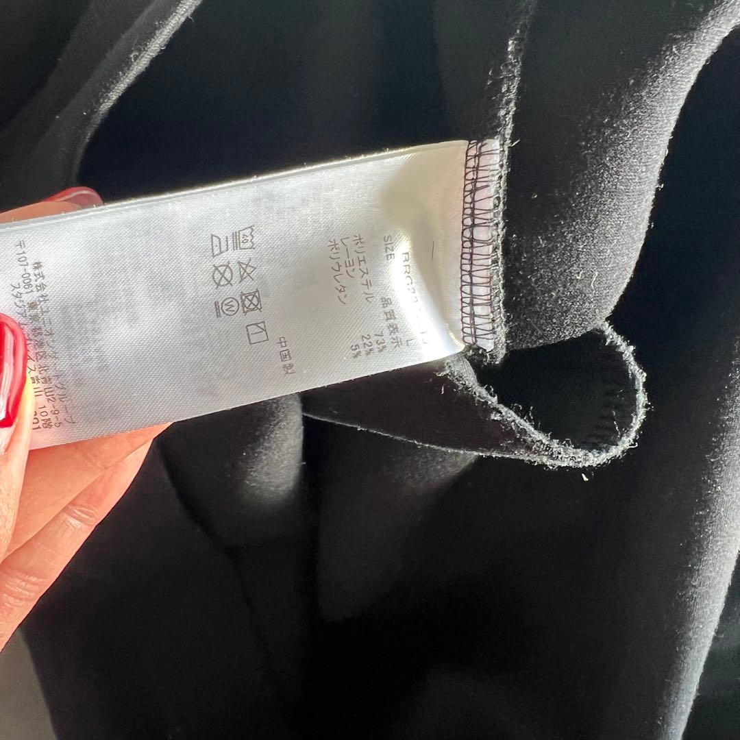 BRIEFING ブラック ワンピース L 3Dロゴ　美品です