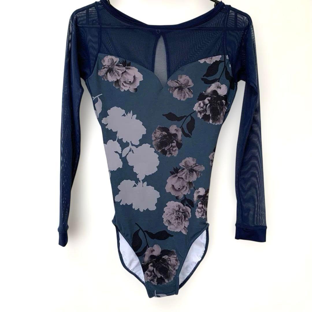 stina スティナ　レオタード　タイプＷ　ネイビー