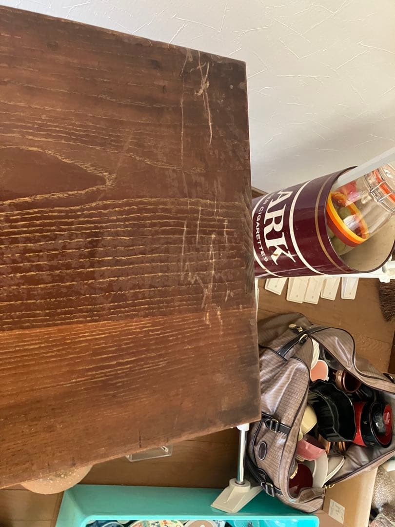 昭和レトロな木製ガラス扉キャビネット