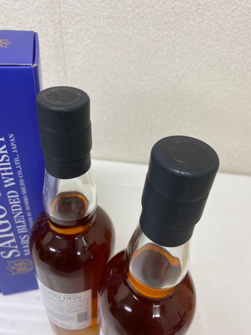 3-3221 マルスウイスキー 西郷どん SAIGO DON 700ml 2本