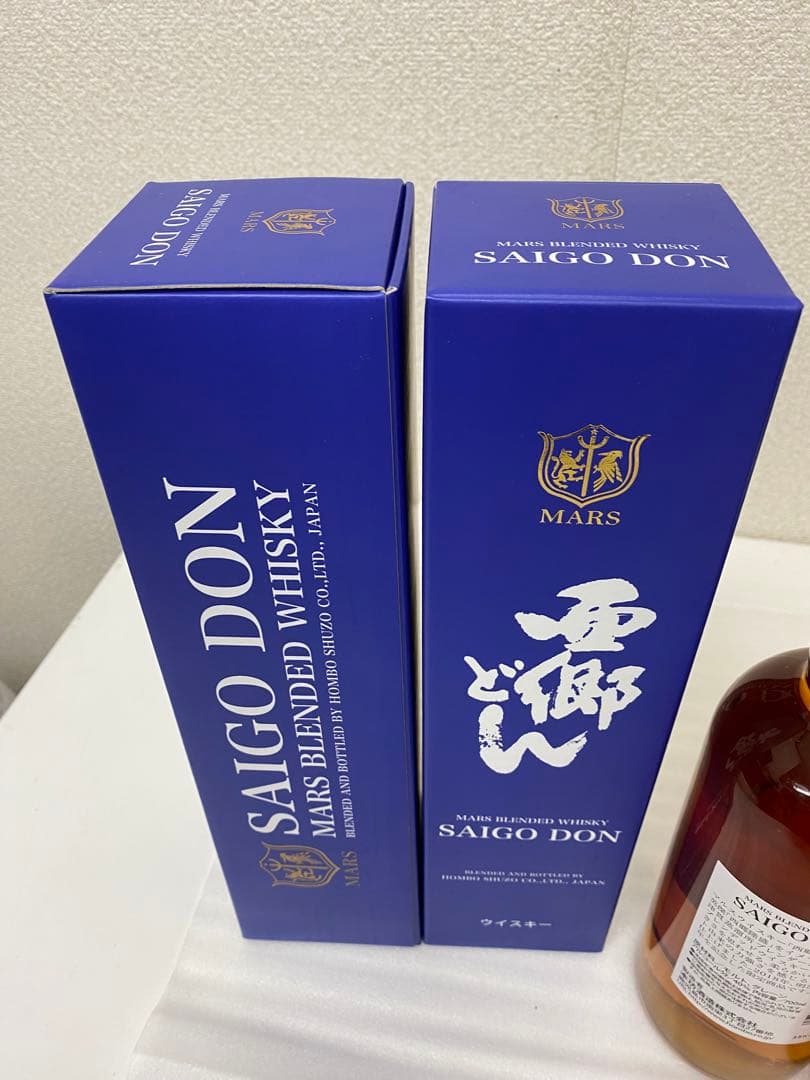 3-3221 マルスウイスキー 西郷どん SAIGO DON 700ml 2本