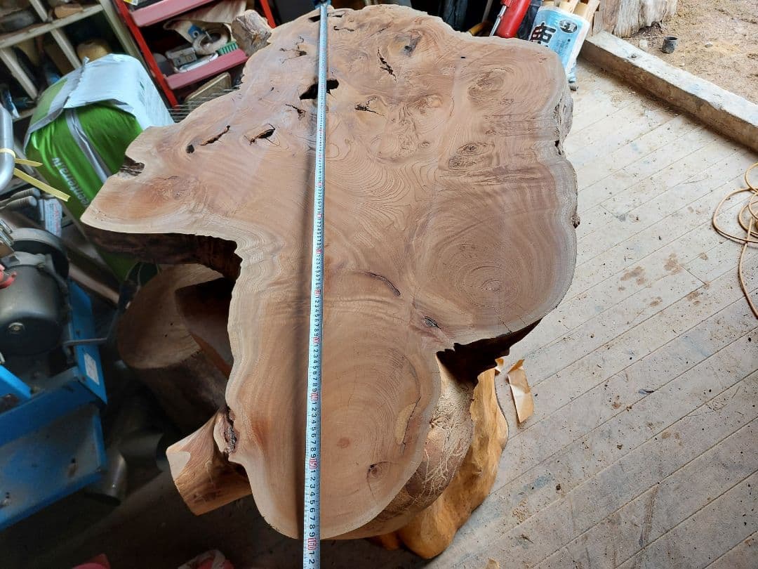 岐阜県高山発☆ケヤキ 一枚板 アンティーク 欅