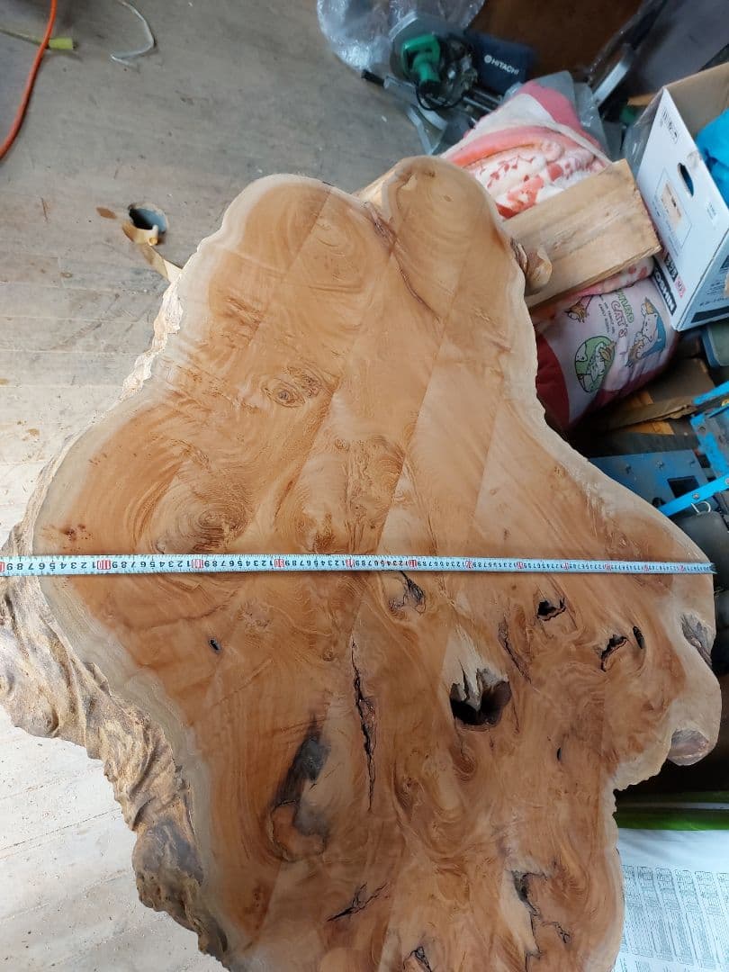 岐阜県高山発☆ケヤキ 一枚板 アンティーク 欅