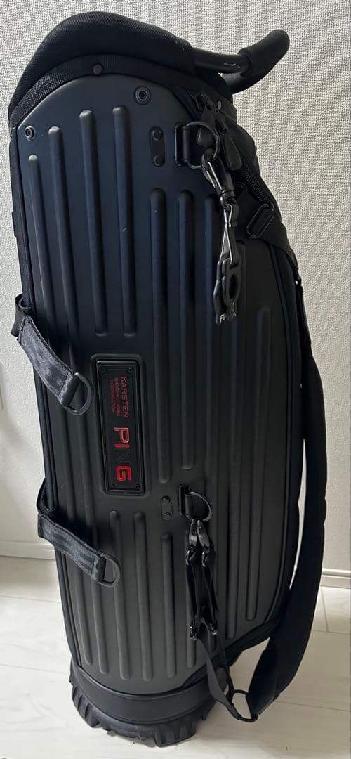 かず　PING ピン キャディバッグ ワンポケット Black