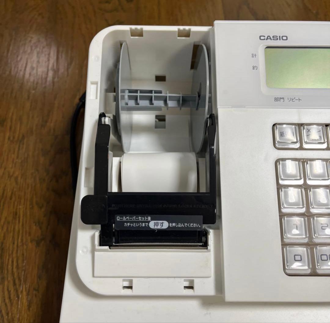 CASIO SR-53 ホワイトレジスター 鍵付き