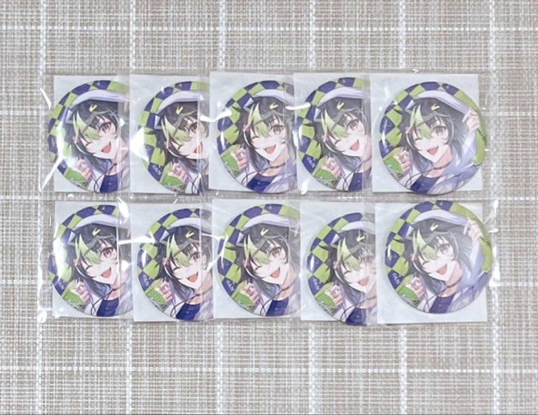 【本日限定価格】にじさんじ 缶バッジ 伊波ライ 10点