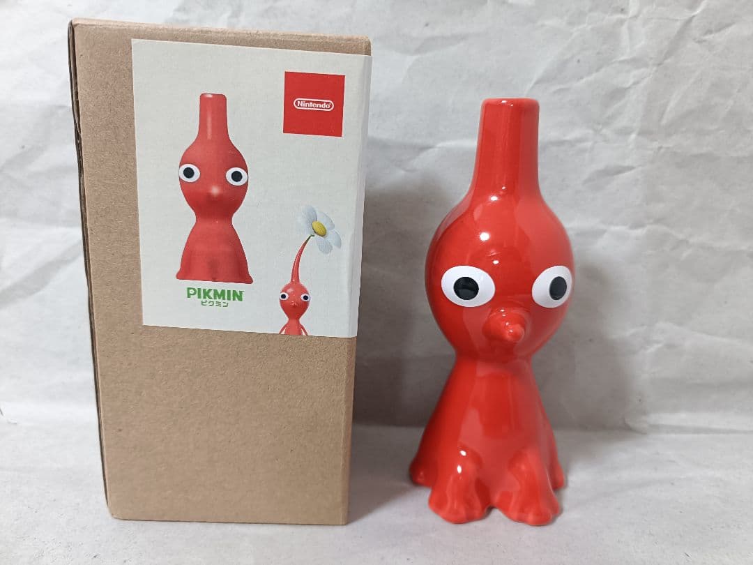 ピクミン　一輪挿し　赤ピクミン
