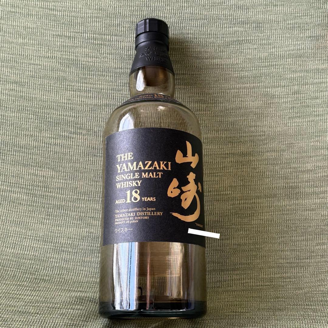 白州18年 山崎18年 響21年 空瓶・空箱