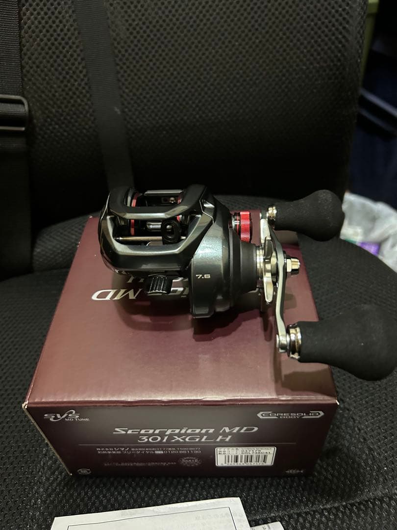 56スケさん専用Scorpion MD 301XGLH ベイトリール　左ハンドル