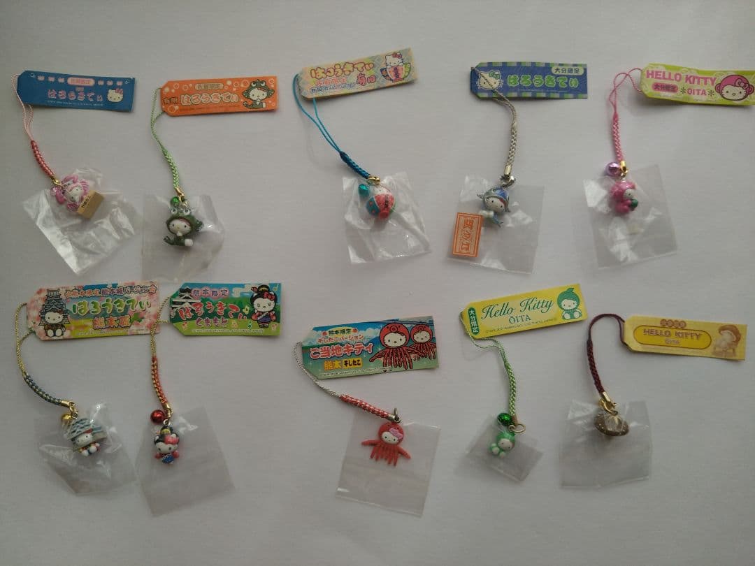 激レアご当地ハローキティ根付　まとめ売り　No.1 156個