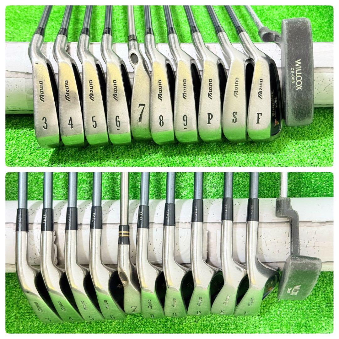 ミズノ マルマン 初心者 メンズ ゴルフクラブセット フルセット 一式