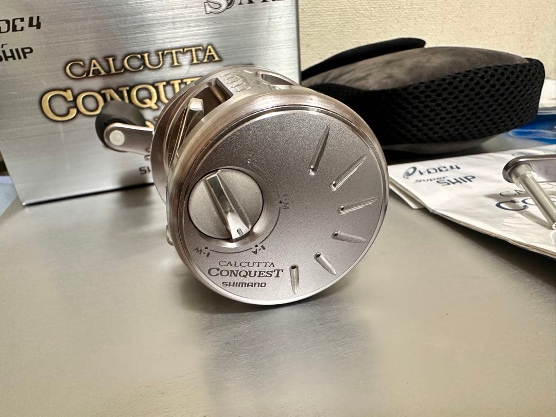 シマノ　11カルカッタコンクエスト50DC 美品　おまけ多数