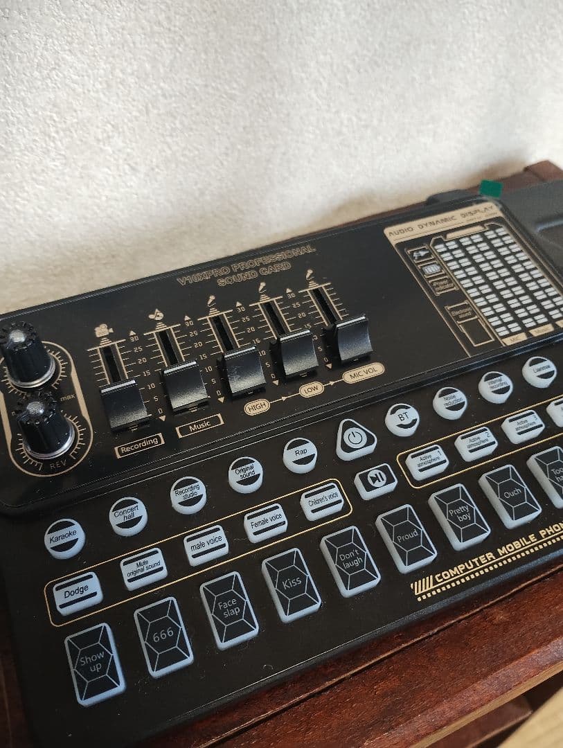 オーディオミキサー・マイク・リングライトセット 配信 ライバー