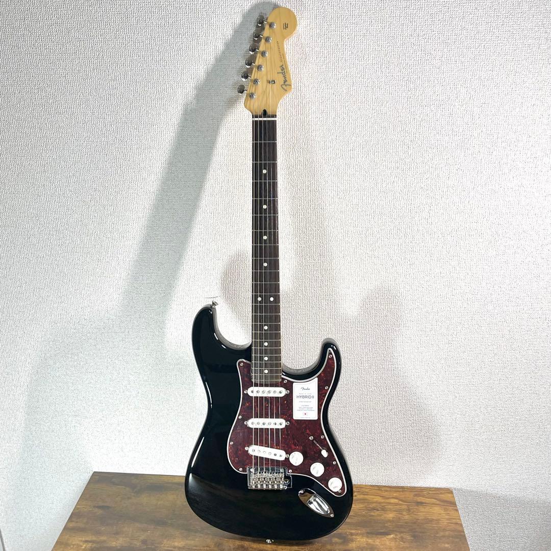 A831⭐︎メンテ済 Fender HYBRID Ⅱ STRAT RW BLK