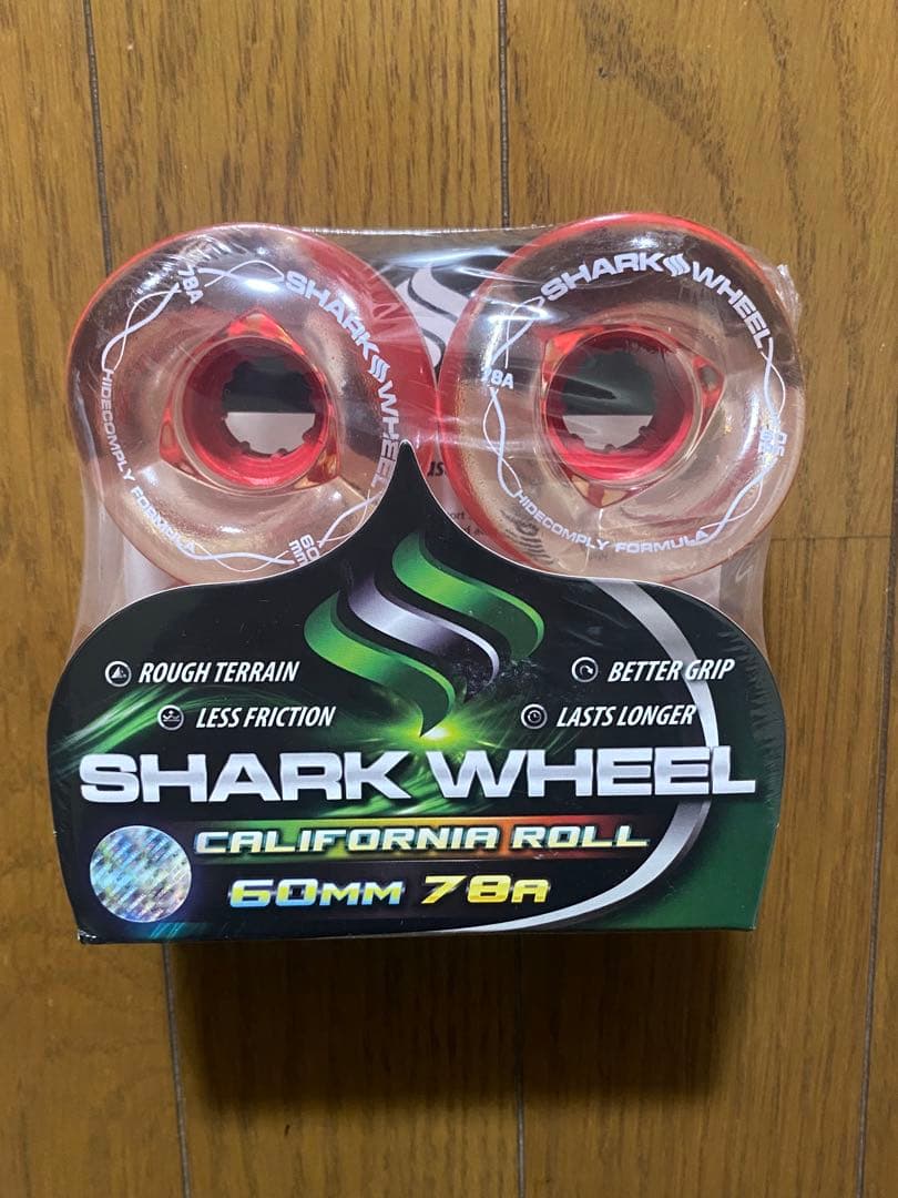 スケートボード SHARK WHEEL CALIFORNIA ROLL 60mm 78A