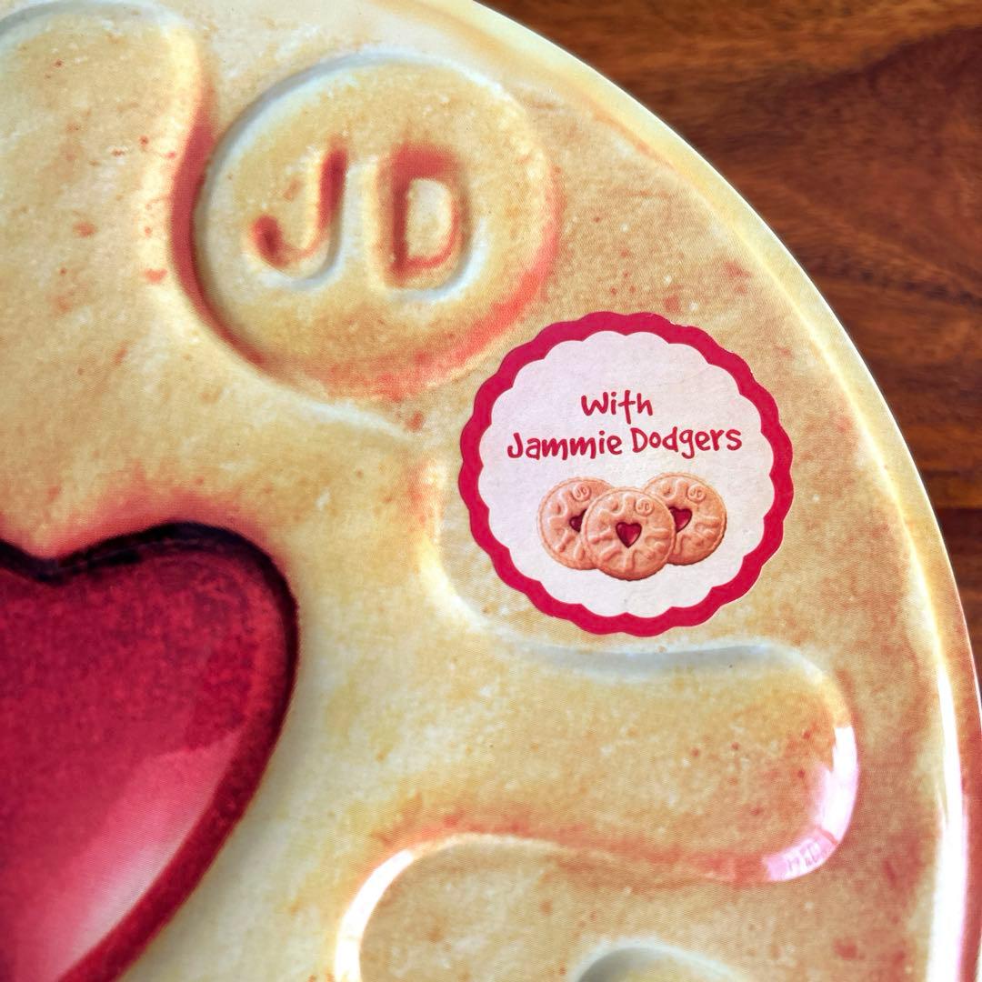 Jammie Dodgers イギリス　缶 ハートジャム　ビスケット