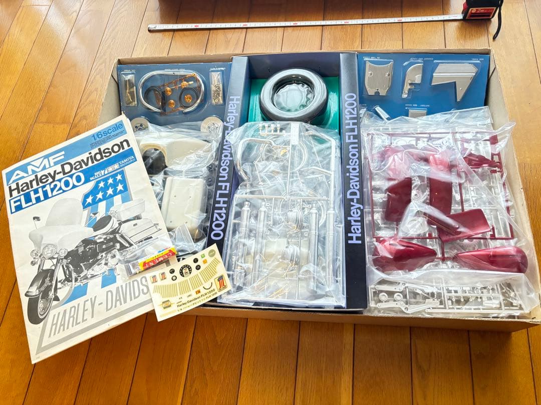 タミヤ　プラモデル　ハーレーダビッドソン　1/6スケール