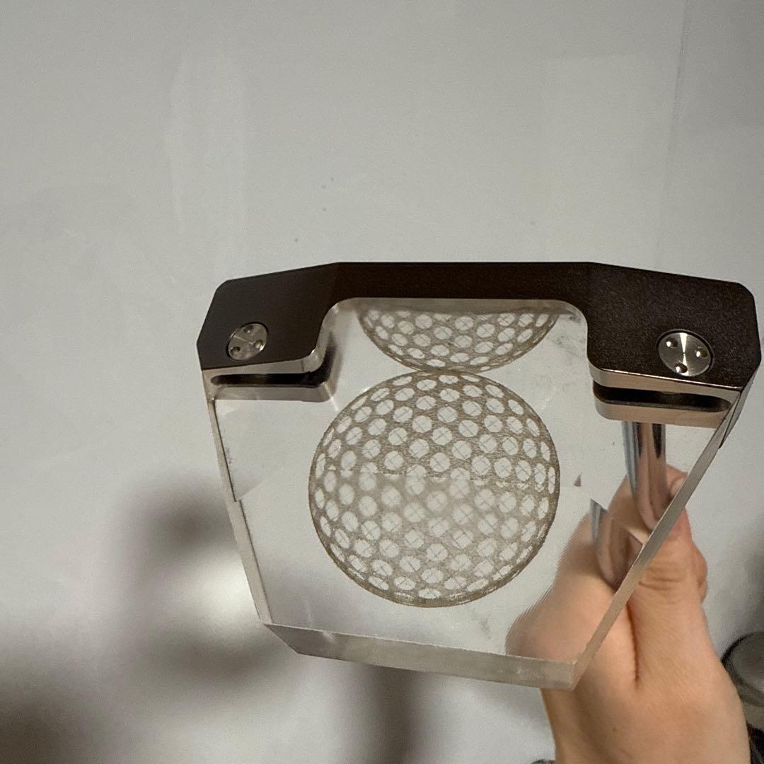 透明ヘッド パター ゴルフ用