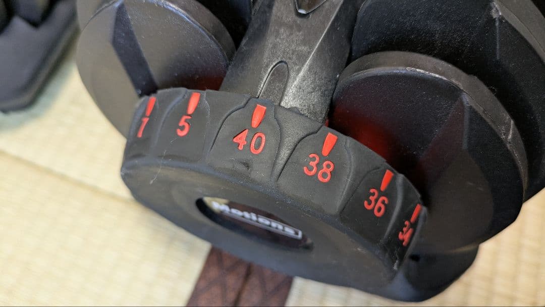 Motions 40キロ　調整可能ダンベル②