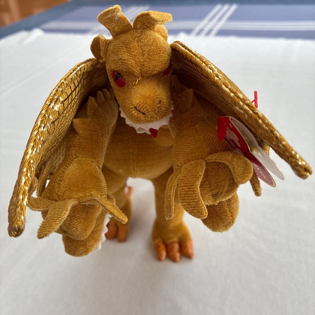 新品未使用T y classicゴジラ（白目）モスラキングギドラ3体セット