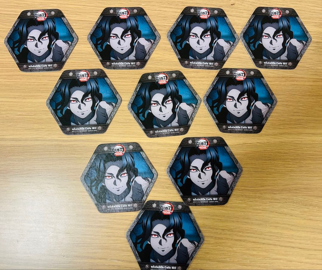 鬼滅の刃 コースター 鬼舞辻無惨 10点　ufotable カフェ