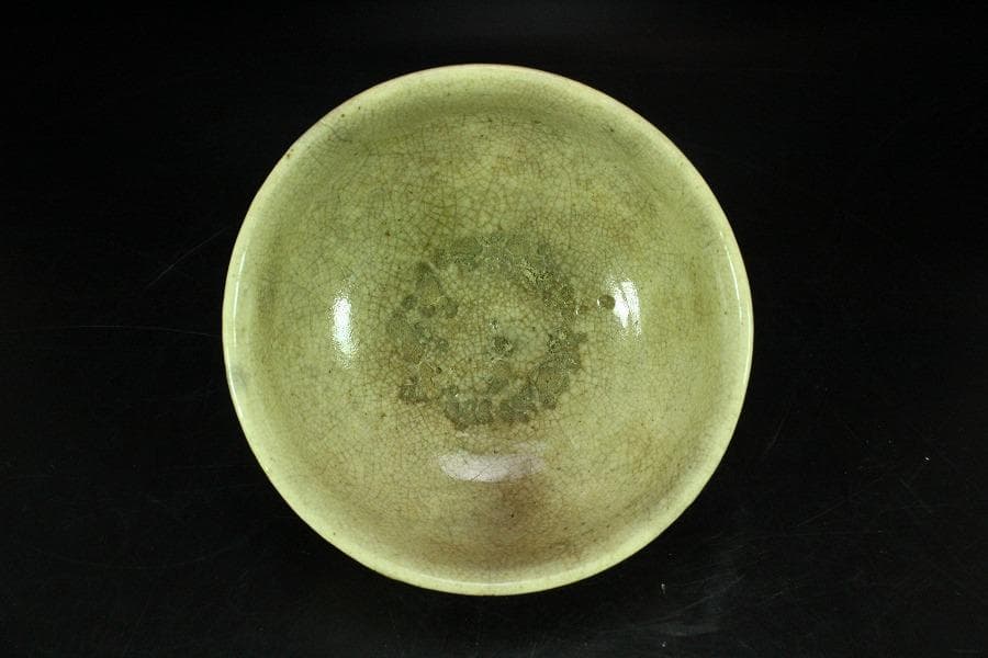 茶道具 古萩 茶碗 仕服 時代物(K-XA816)