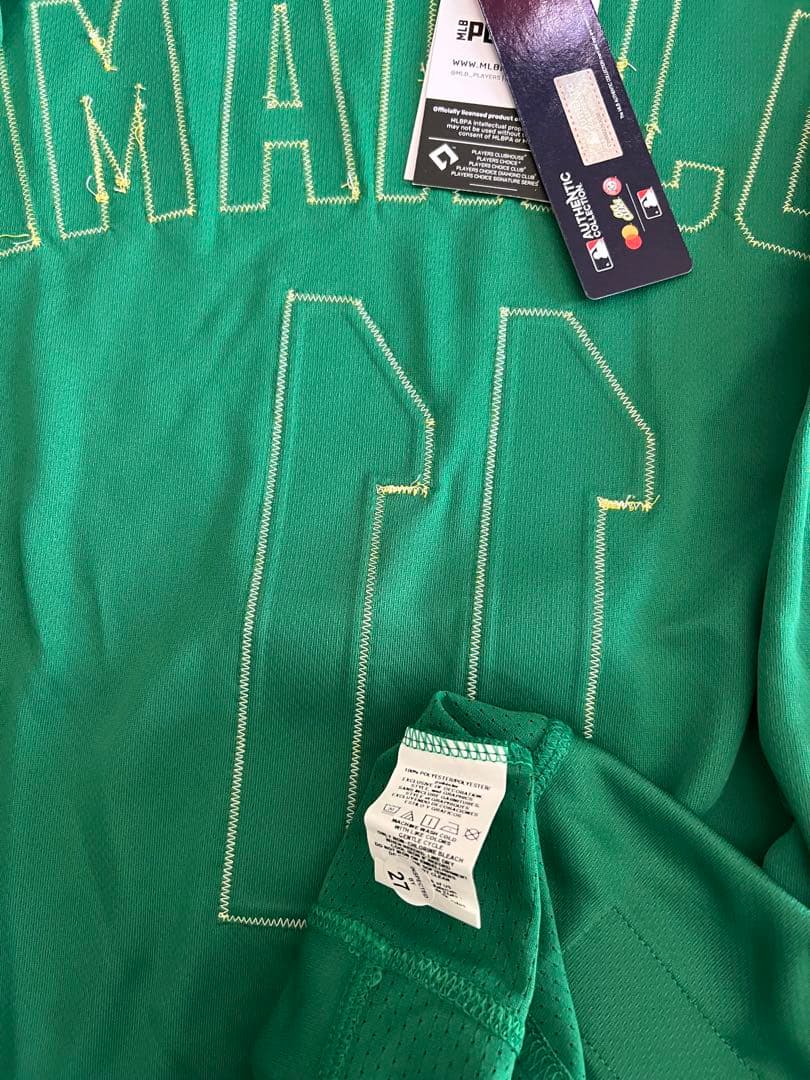 藤浪晋太郎投手　MLBオークランド・アスレチックスオーセンティックユニフォーム