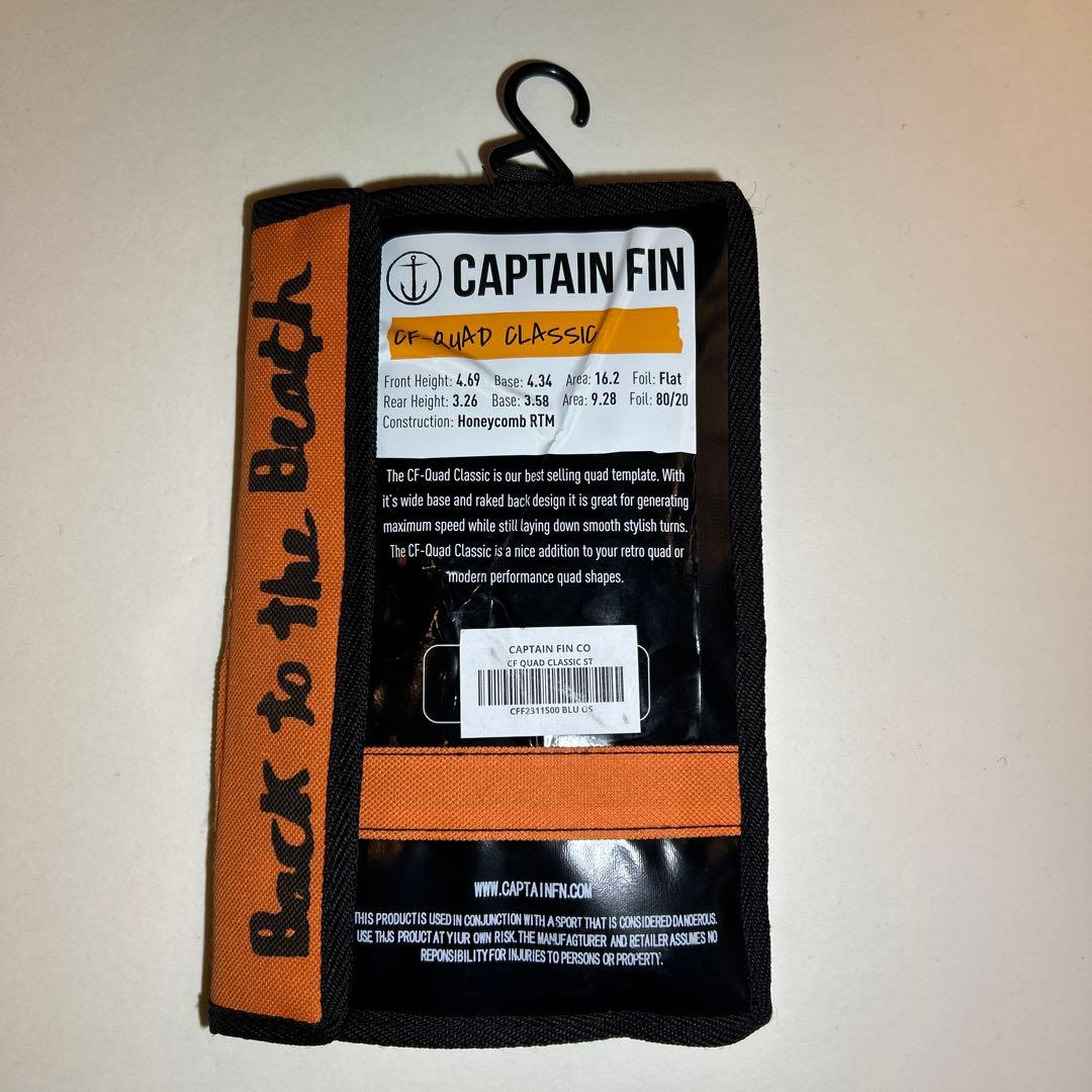 サーフィン・ボディボード CAPTAIN FIN CF-Quad Classic 4-Fin