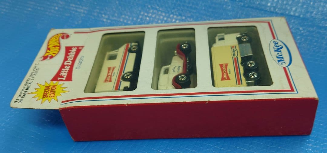 Hot Wheels Little Debbie Snacks 3台パック