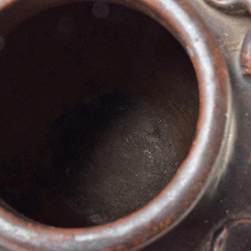 志戸呂焼　瀬戸焼　祖母懐　四耳壷　茶壷　C　R8354H