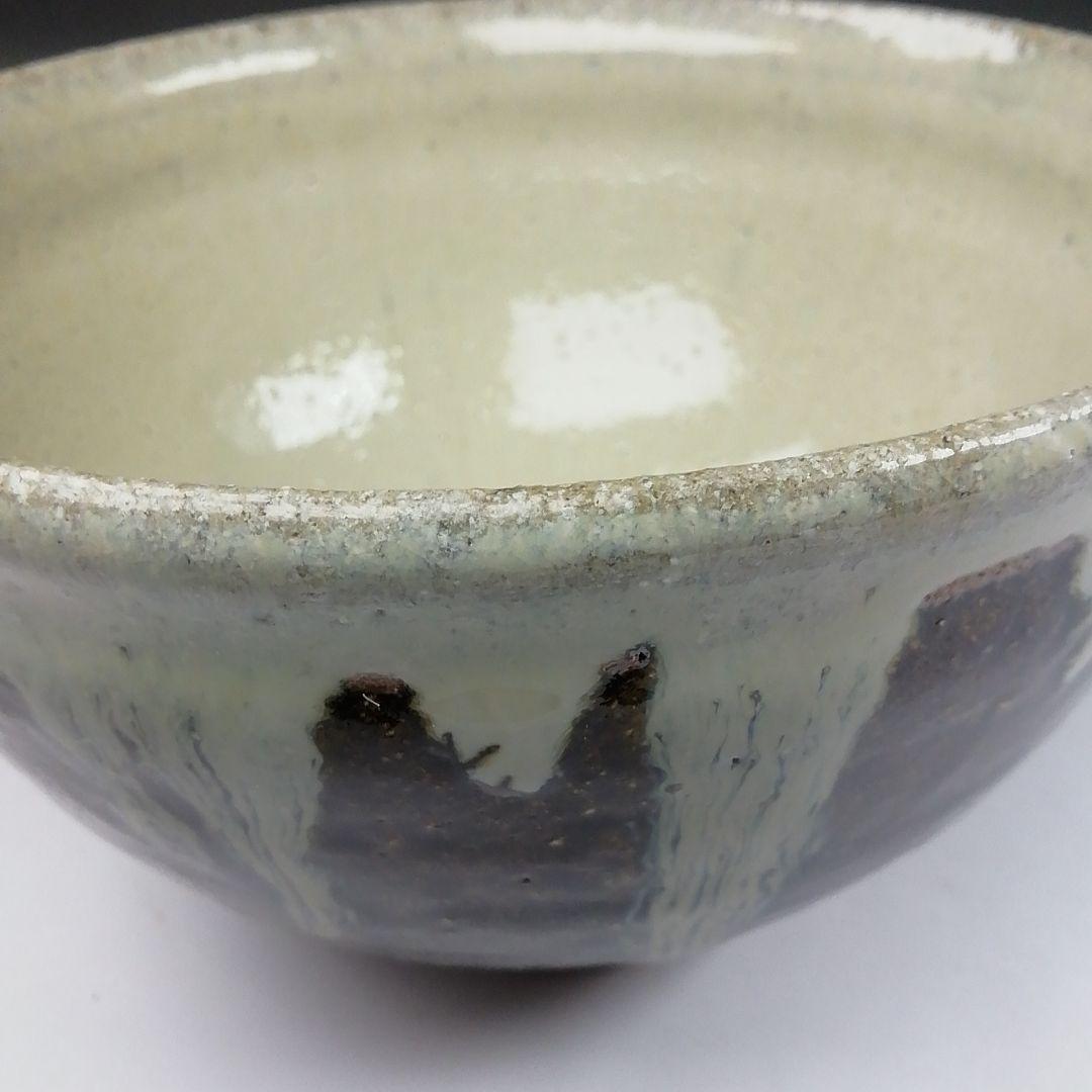 Ｔ４８７　茶碗　『唐津　茶碗』『日在窯　鶴田豊己 作』　共箱　抹茶碗　茶道具