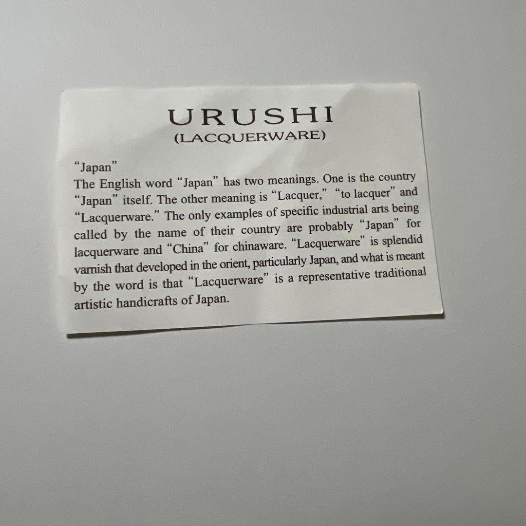 漆芸パネル鶴URUSHI(LACQUERWARE)