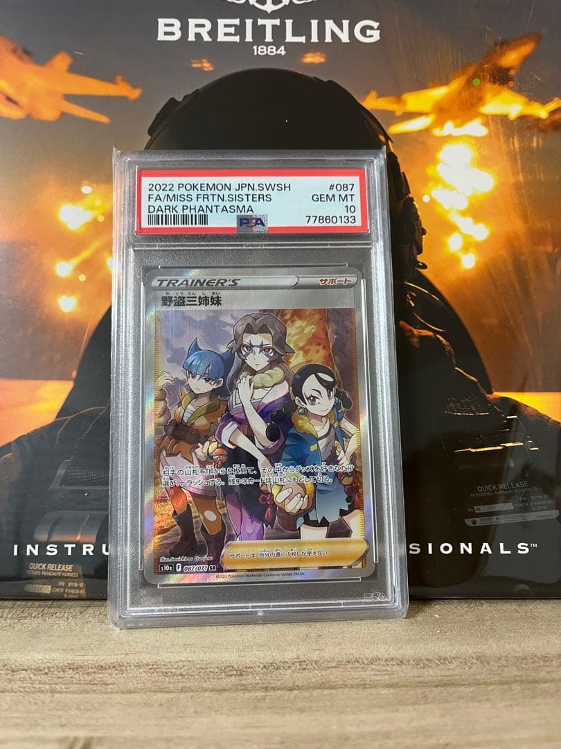 ポケモンカード PSA10 野盗三姉妹 & シンオウの仲間たち