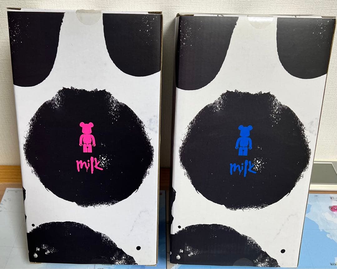 ベアブリック　PANDA milk 400%