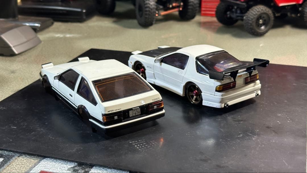 京商 ミニッツ AWD RX-7 FC AE86 頭文字D ブラシレスセット