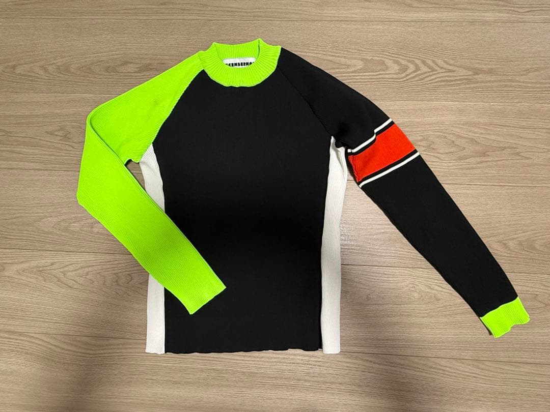 DECEMBERMAY☆ Asymmetric color knit M