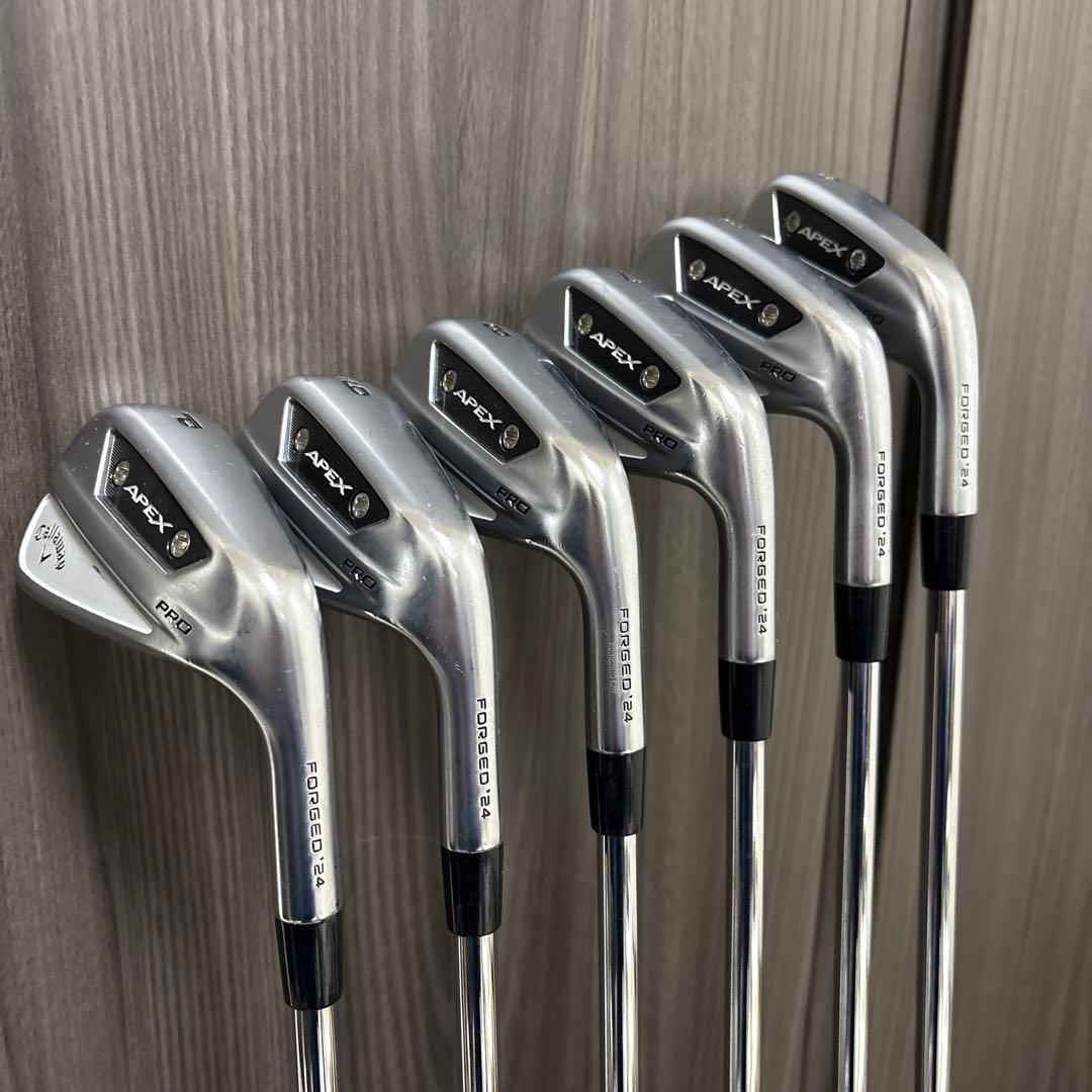 キャロウェイ APEX PRO 2024 DG MID 115 6本セット