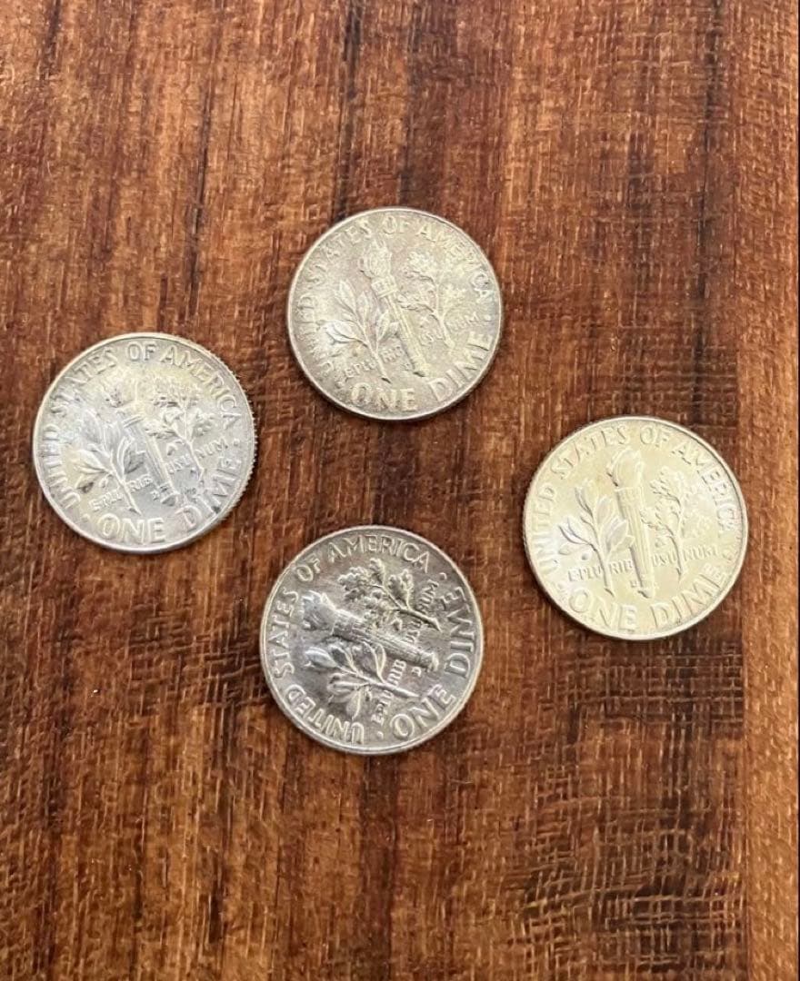 1964 セット② ジョン・F・ケネディ　ハーフダラー　クォーター　ワンダイム