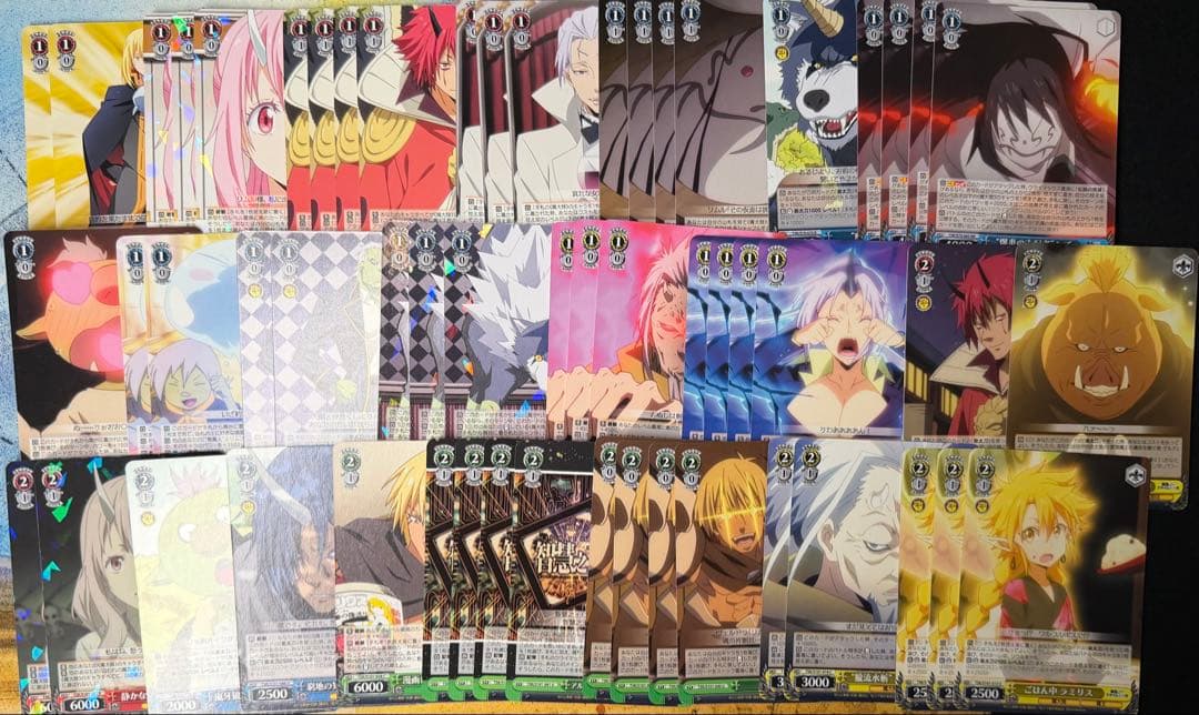 転スラ ヴァイスシュヴァルツ デッキ パーツ