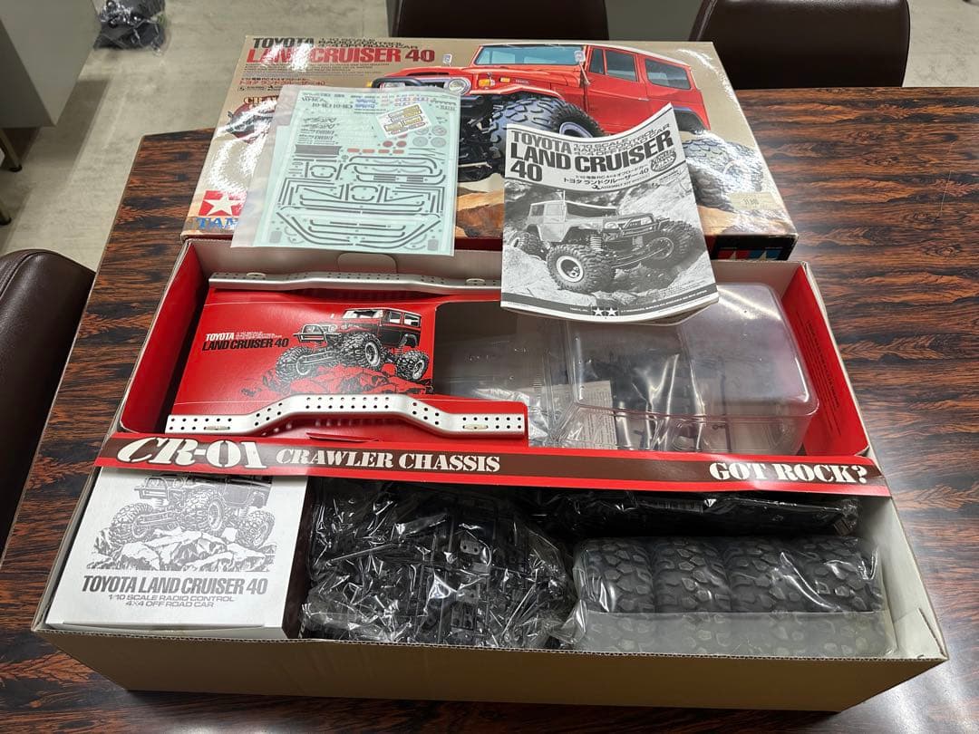 TAMIYA トヨタ ランドクルーザー40 CR-01