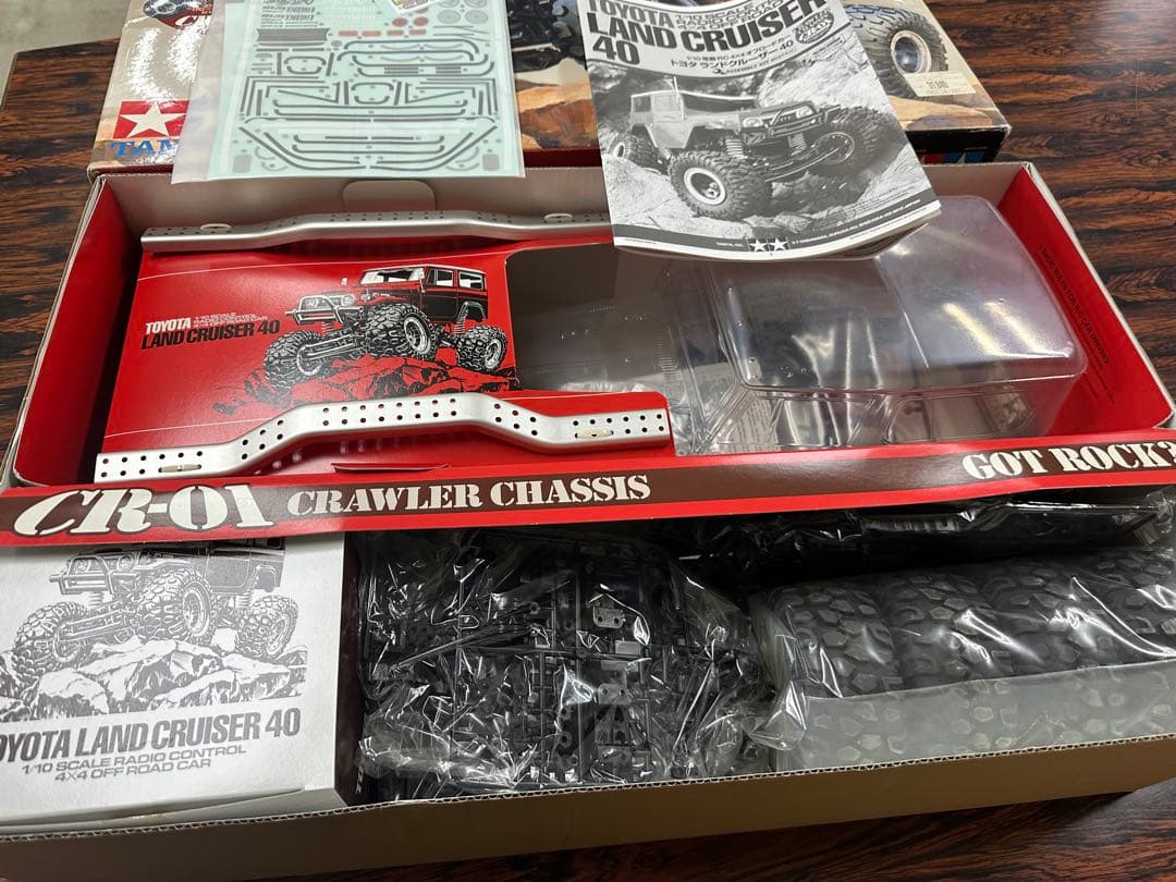 TAMIYA トヨタ ランドクルーザー40 CR-01