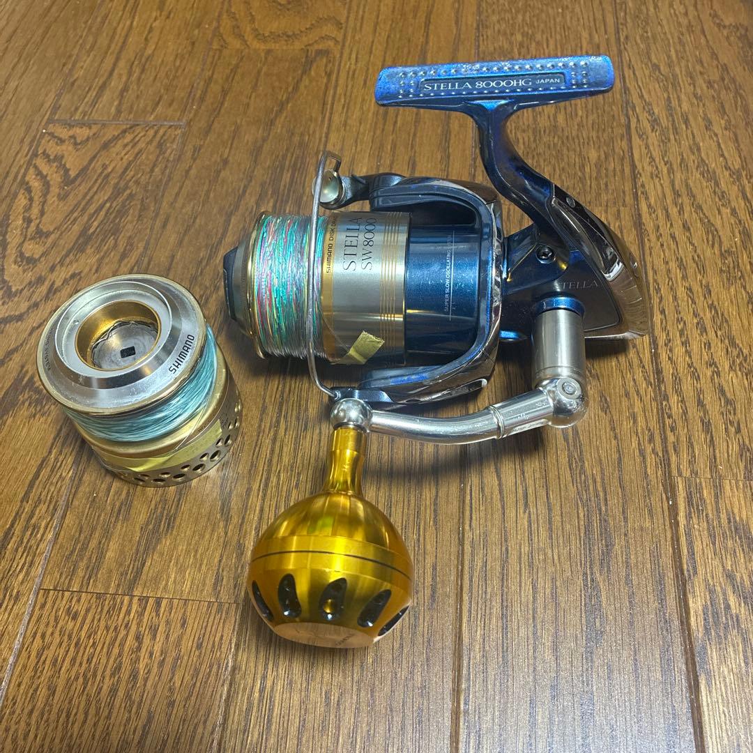 01STELLA 8000 HGスピニングリール
