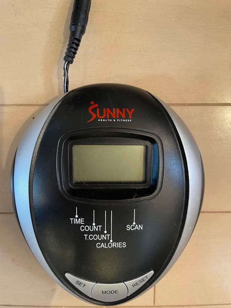 サニーヘルス&フィットネス ローイングマシン モニター付 動作確認済 美品