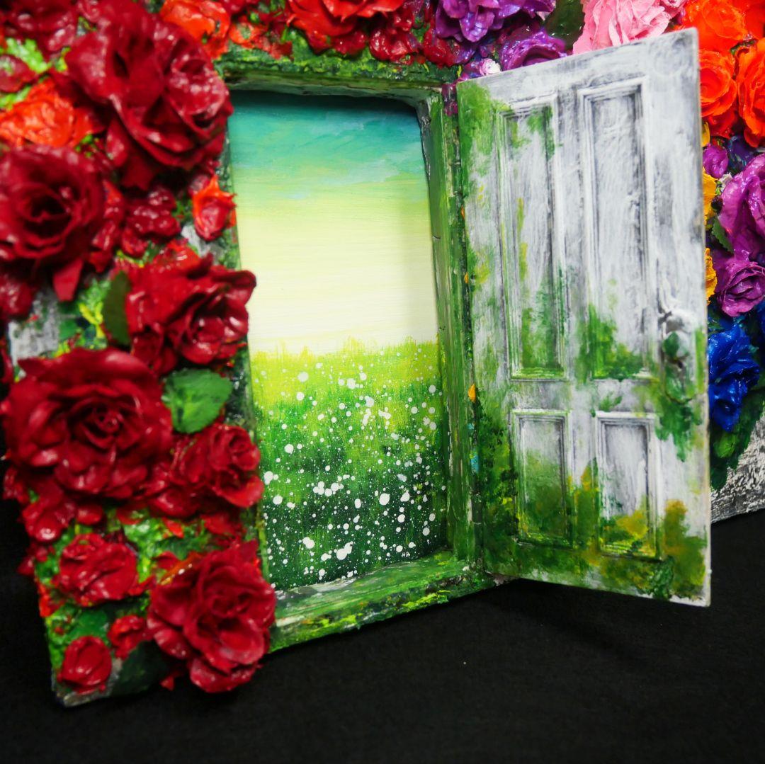 油絵 油彩 油彩画 絵画 絵【扉の先】