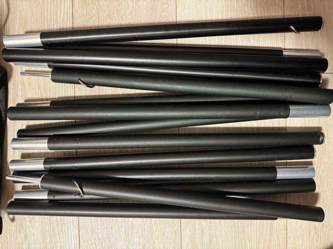 WAQ Alpha TC ソロテント＋BUNDOKグランドシートセット　一回使用