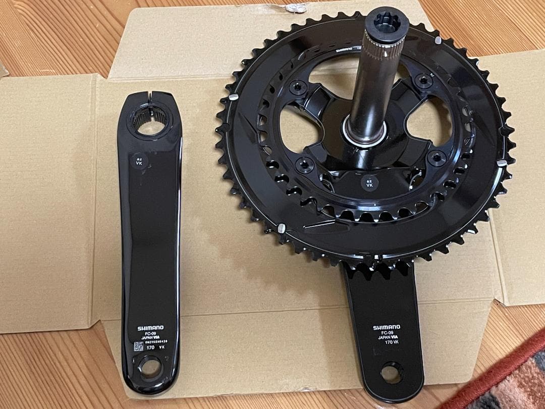 SHIMANO デュラエース FC-09 クランクセット 170mm 52-36