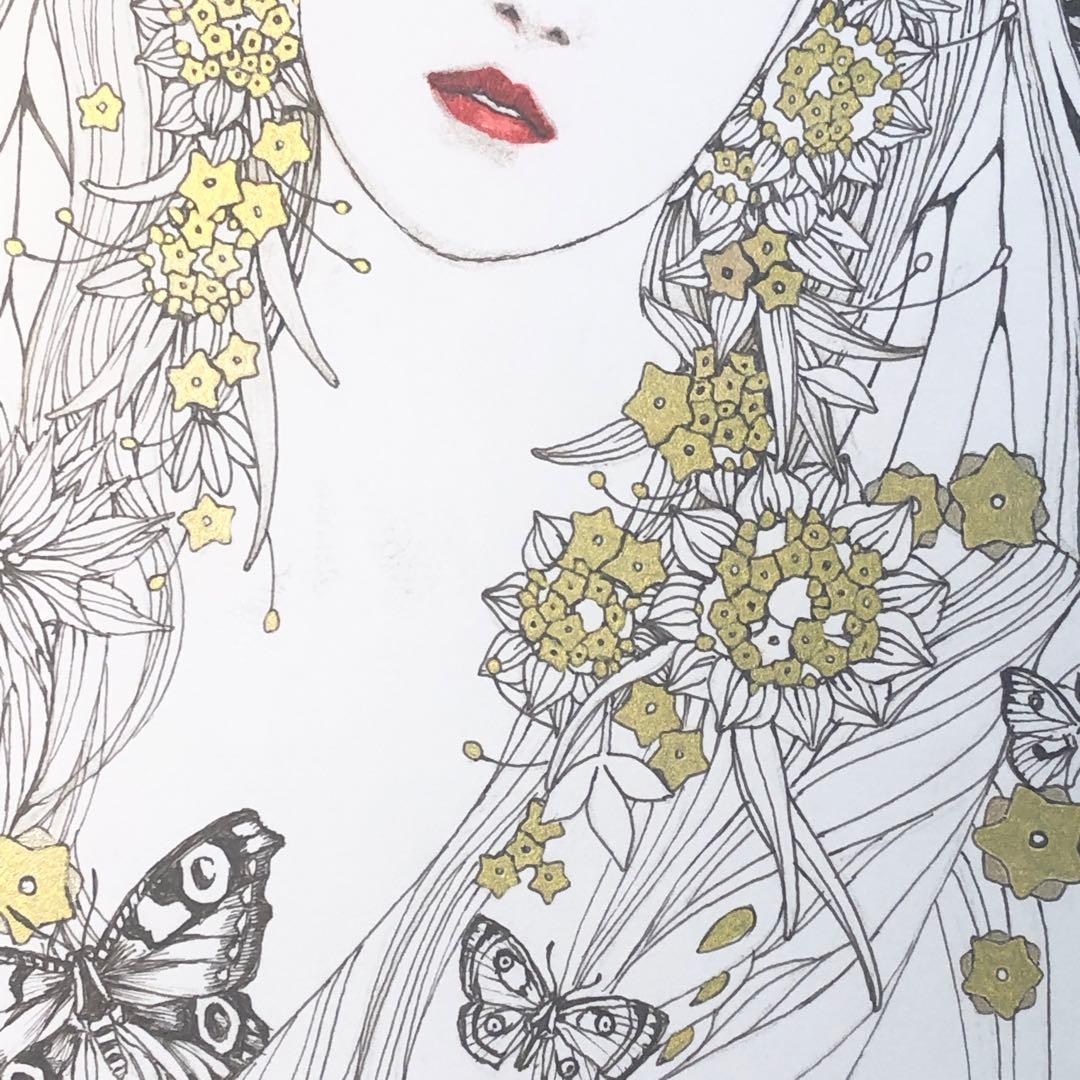 羽人の詩 Song of Hanebito【肉筆絵画】