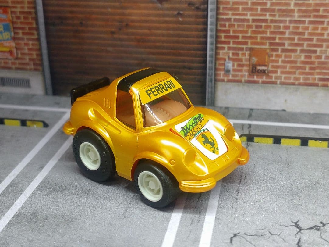 当時物　チョロQ A-64 フェラーリDINO246GT ディーノ カスタム