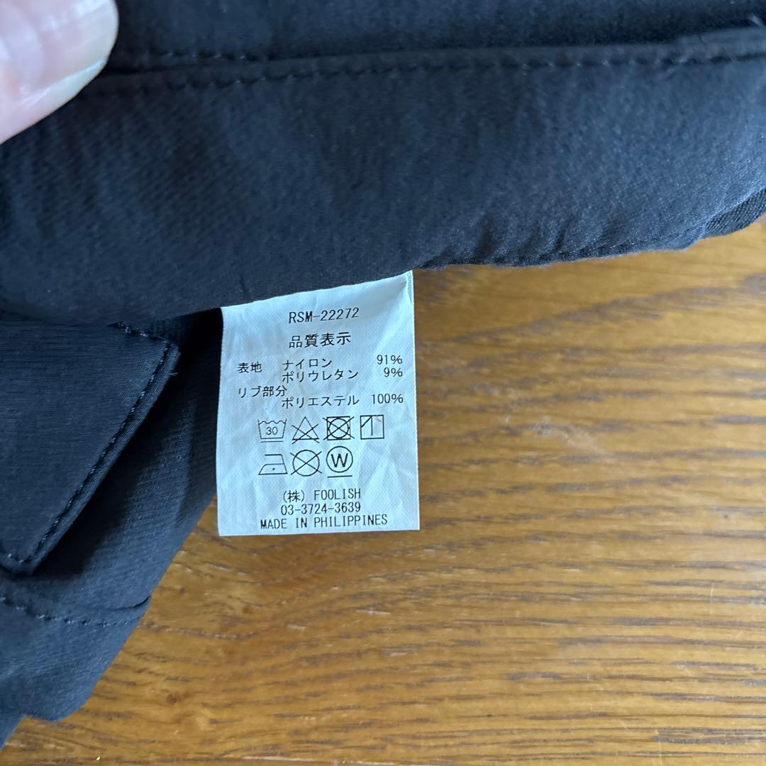 ゴルフ　パンツ　rough&swell ラフアンドスウェル　黒　Mサイズ